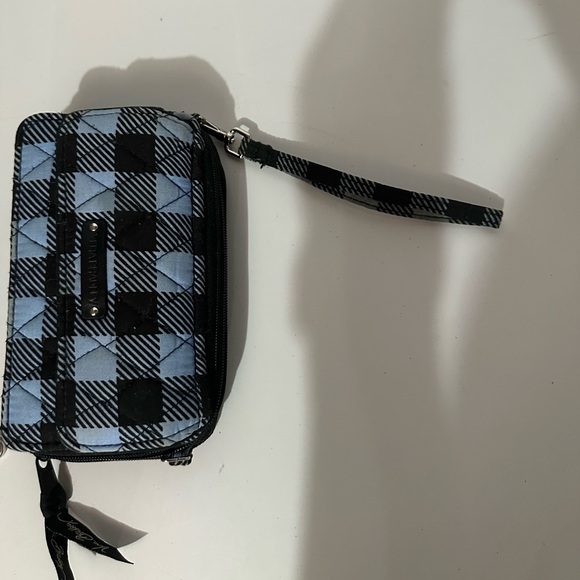 Vera Bradley Buffalo Plaid Wrislet/Crossbody Bag - Picture 5 of 6